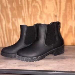 Maurices Black Ankle Boots